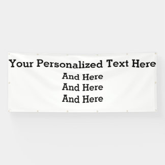 Banderoles 4'x10' Custom Business Banner
