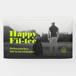 Banderoles 50e anniversaire moderne 60e anniversaire Golf