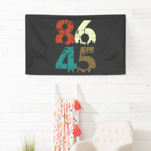 Banderoles 8645 Anti-Trump