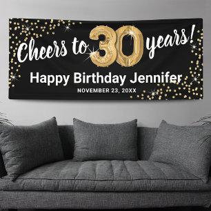 Banderoles À 30 Ans Joyeux Anniversaire