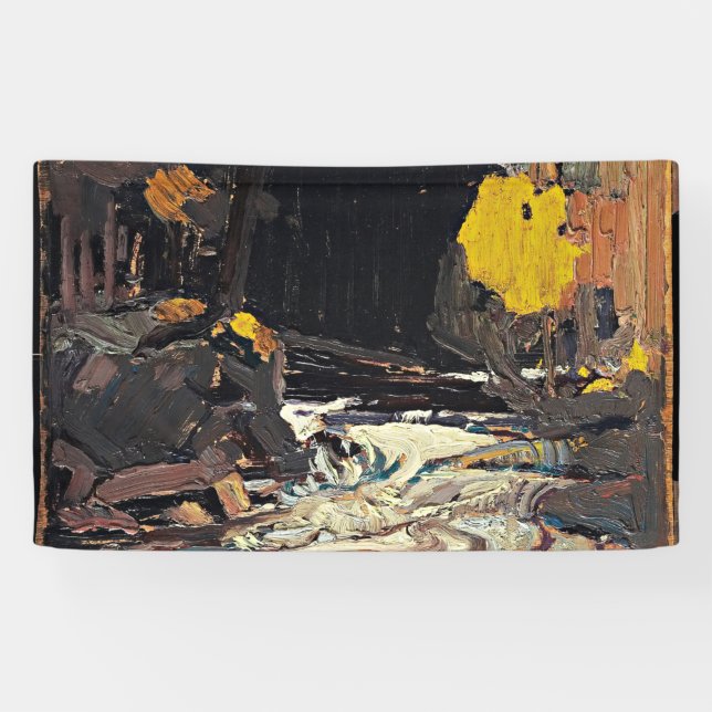 Banderoles A River, beaux-arts de Tom Thomson (Horizontal)