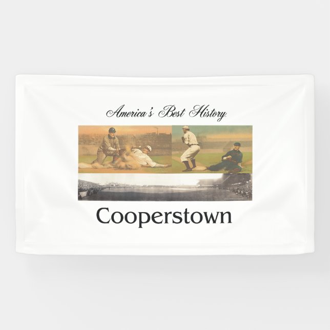 Banderoles ABH Cooperstown (Horizontal)