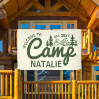 Accueil Cool du Camp Bachelorette personnalisé