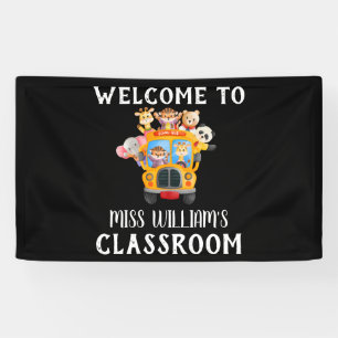 Banderoles Accueil de la classe de l'enseignant
