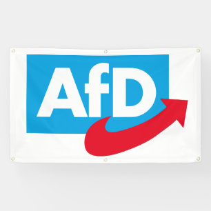Banderoles AfD : Alternative für Deutschland