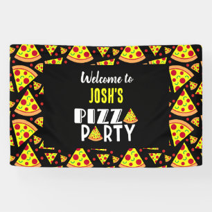 Banderoles Affiche de bienvenue de fête d'anniversaire de Piz