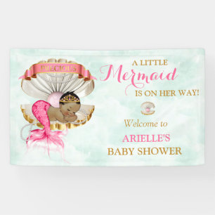 Banderoles Afro-américain de diadème de Shell de palourde de