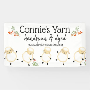 Banderoles Agneaux de mouton tricot crochet d'artisanat d'esp