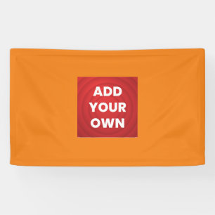 Banderoles Ajouter votre propre