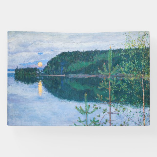 Banderoles Akseli Gallen-Kallela - Nuit du printemps (Horizontal)
