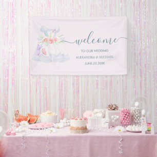 Banderoles Alice au pays des merveilles Mariage