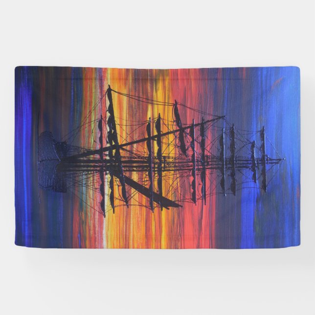 Banderoles Amarrage à l'aube (Horizontal)