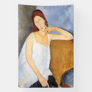 Banderoles Amedeo Modigliani - Jeanne Hebuterne