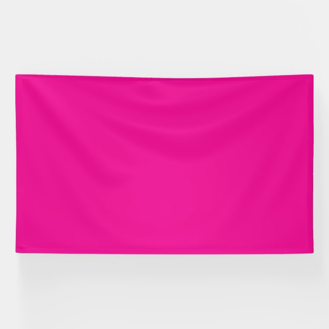 Banderoles Améliorez Votre Espace avec un Fond Rose (Horizontal)