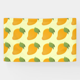 Banderoles Amoureux de la mangue fruit tropical été des Caraï