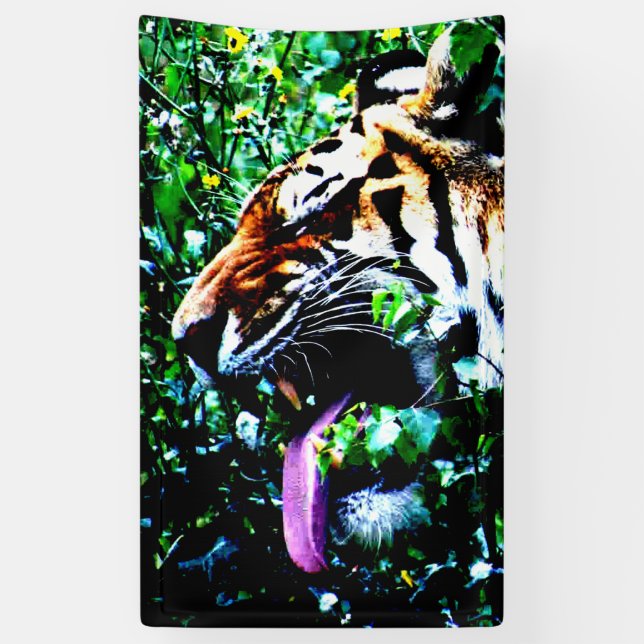 Banderoles Amur Tiger bnrcna (Vertical)