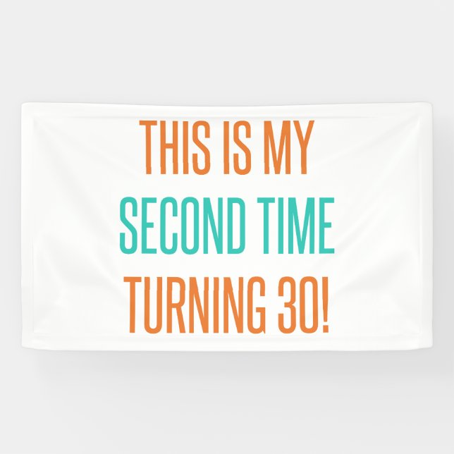 Banderoles Amusant 60ème anniversaire pour les femmes (Horizontal)