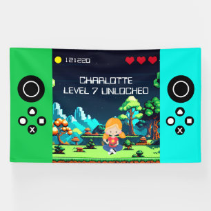 Banderoles Amusant Novelty Computer Jeu Anniversaire Fête