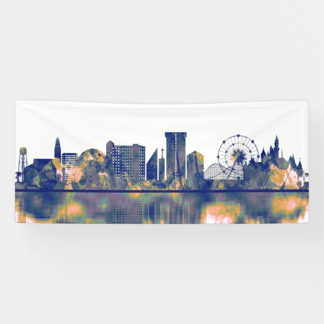 Banderoles Anaheim Skyline (Horizontal)