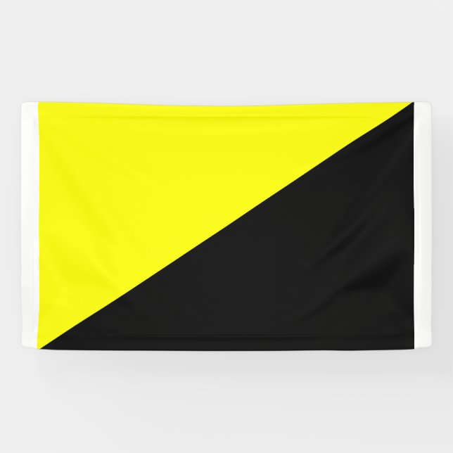 Banderoles Ancap Anarchocapitaliste Drapeau (Horizontal)