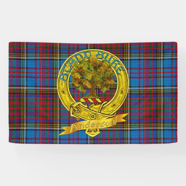 Banderoles Anderson Clan Banner (Horizontal)