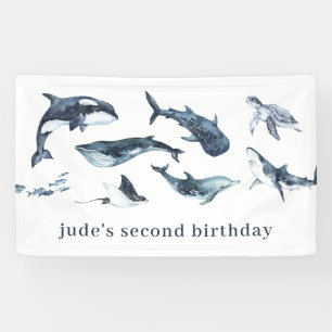 Banderoles Animaux marins