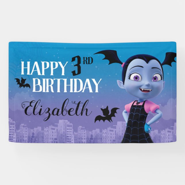 Banderoles Anniversaire de Vampirina (Horizontal)