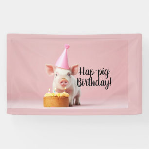 Banderoles Anniversaire du cochon de lait !