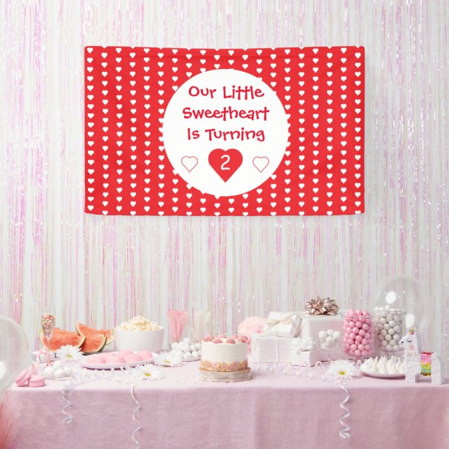 Banderoles Anniversaire du petit amoureux (Fête)