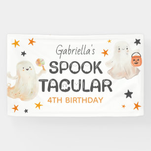 Banderoles Anniversaire Enfant Spectaculaire des Fantômes Ami