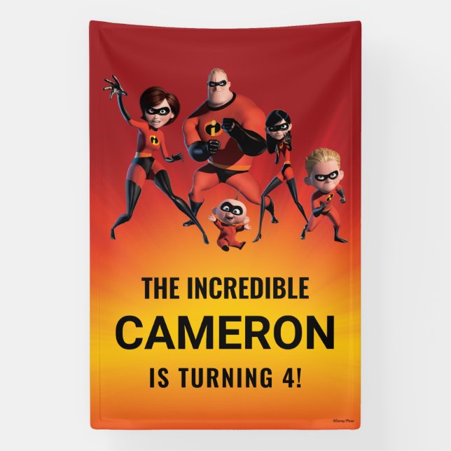 Banderoles Anniversaire familial incroyable (Verticale)