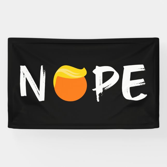 Banderoles Anti-Trump - Nope Edition II (Horizontal)
