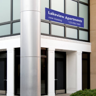 Banderoles Appartement Communauté maintenant location Numéro 