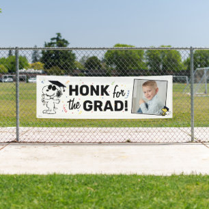 Banderoles Arachides - Snoopy   Honk for the Grad - Photo