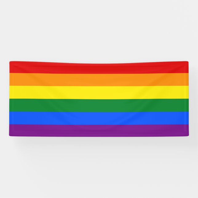 Banderoles Arc-en-ciel LGBT (Horizontal)