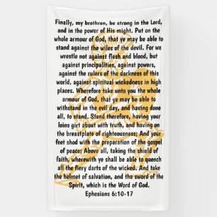 Banderoles Armor de Dieu