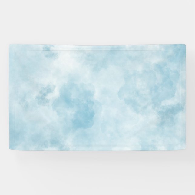 Banderoles Arrière-plan du nuage - Tête dans les NUAGES (Horizontal)