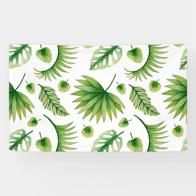 Banderoles Art tropical vintage (Horizontal)