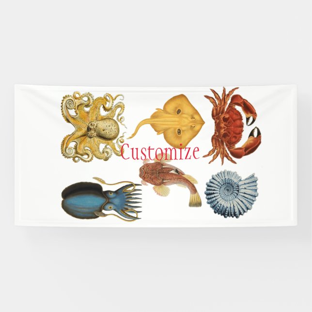 Banderoles Association d'apaces de mer uniques Thunder_Cove (Horizontal)
