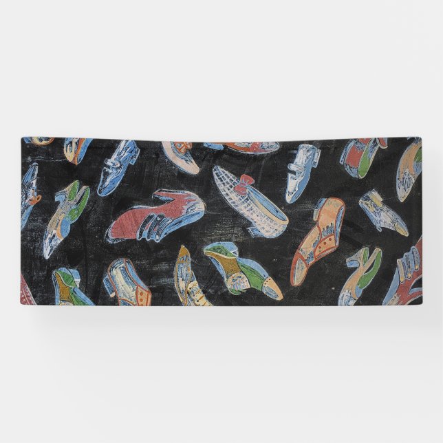 Banderoles Atelier de chaussures vintage (Horizontal)