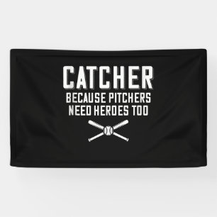 Banderoles Attraper Parce Que Les Pitchers Ont Besoin De Héro