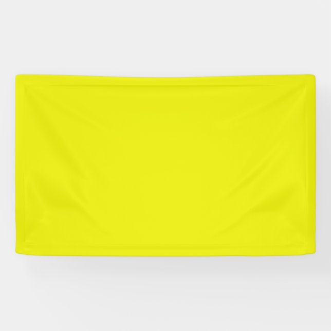 Banderoles Aureolin (couleur solide) (Horizontal)