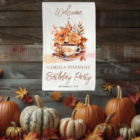 Automne Floral Cottage Core Teacup Anniversaire Te