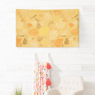 Banderoles Automne, Motif Feuille 4