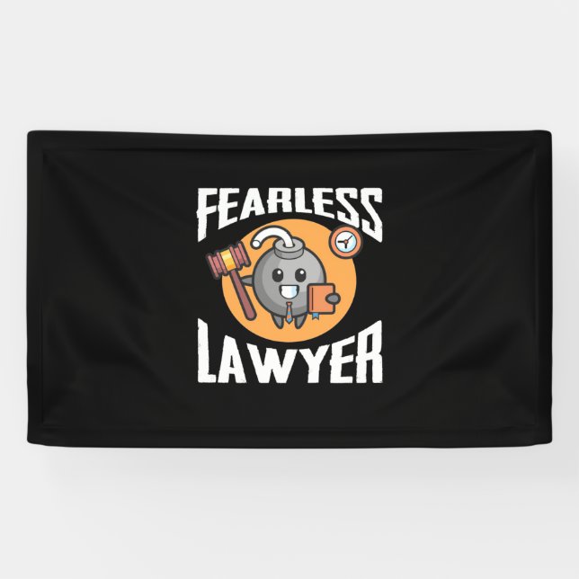 Banderoles Avocat sans peur (Horizontal)