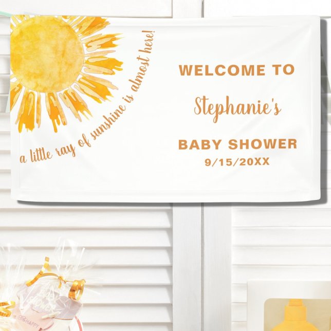 Banderoles Baby shower solaire (Créateur téléchargé)