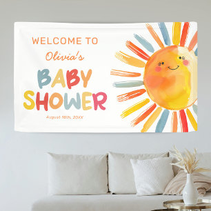 Banderoles Baby shower Sunshine