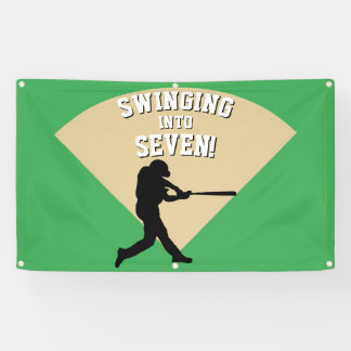 Banderoles Balance pour un anniversaire de baseball