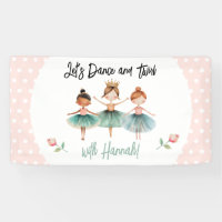 Ballerina Ballet fille d'anniversaire