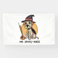 Barks and Bandages One Spooky Nurse Dog Design
